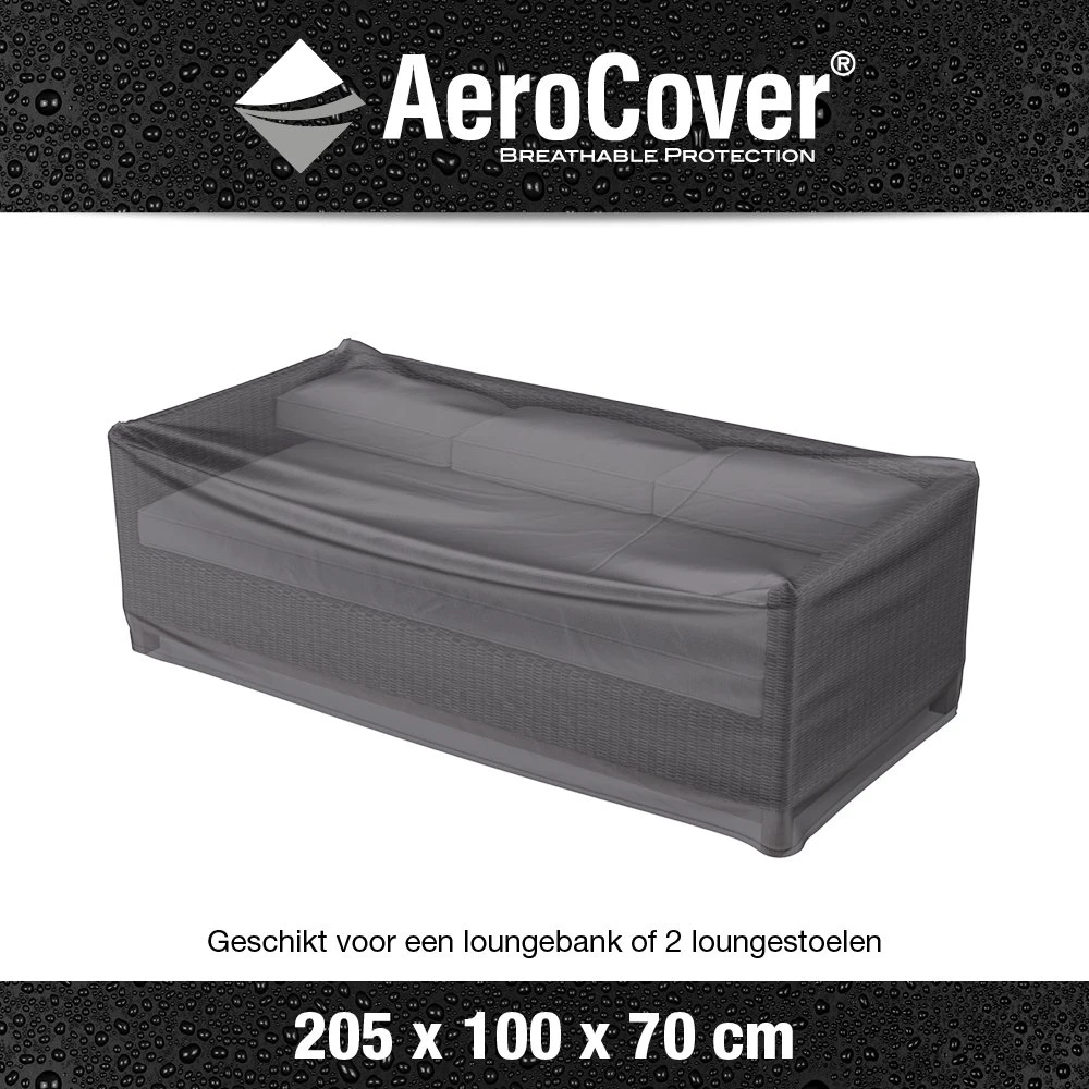AeroCover Loungebankhoes 205 X 100 X 70 Cm 5 AeroCover Loungebankhoes 205 X 100 X 70 Cm - Afbeelding 3