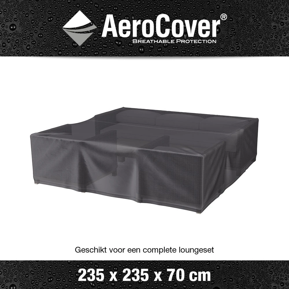 AeroCover Loungesethoes 235 X 235 X 70 Cm 5 AeroCover Loungesethoes 235 X 235 X 70 Cm - Afbeelding 3