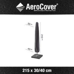 AeroCover Parasolhoes H 215 X 30/40 Cm -Gardena Winkel aerocover parasolhoes antraciet h215x30 40cm 1000x1000 621e0db9d4cad l
