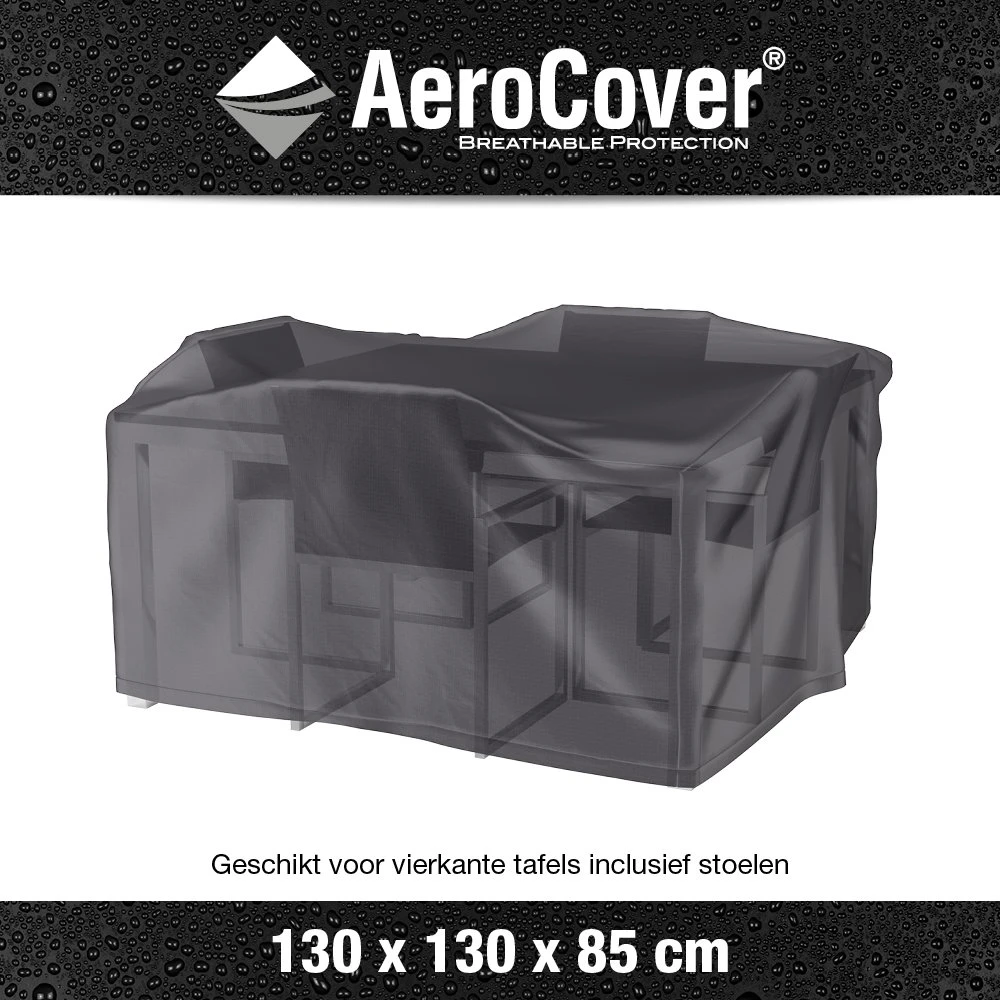 AeroCover Tuinsethoes 130 X 130 X 85 Cm 5 AeroCover Tuinsethoes 130 X 130 X 85 Cm - Afbeelding 3