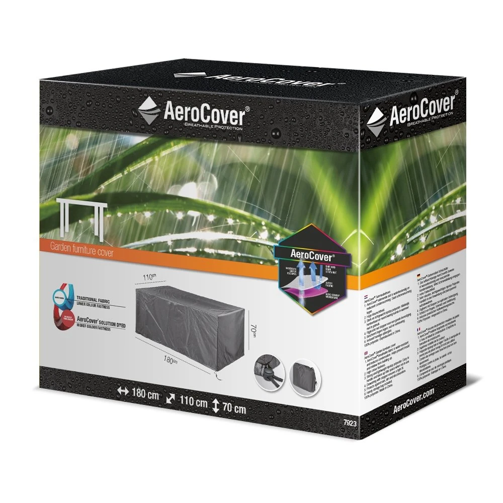 AeroCover Tuintafelhoes 180 X 110 X 70 Cm 4 AeroCover Tuintafelhoes 180 X 110 X 70 Cm - Afbeelding 2