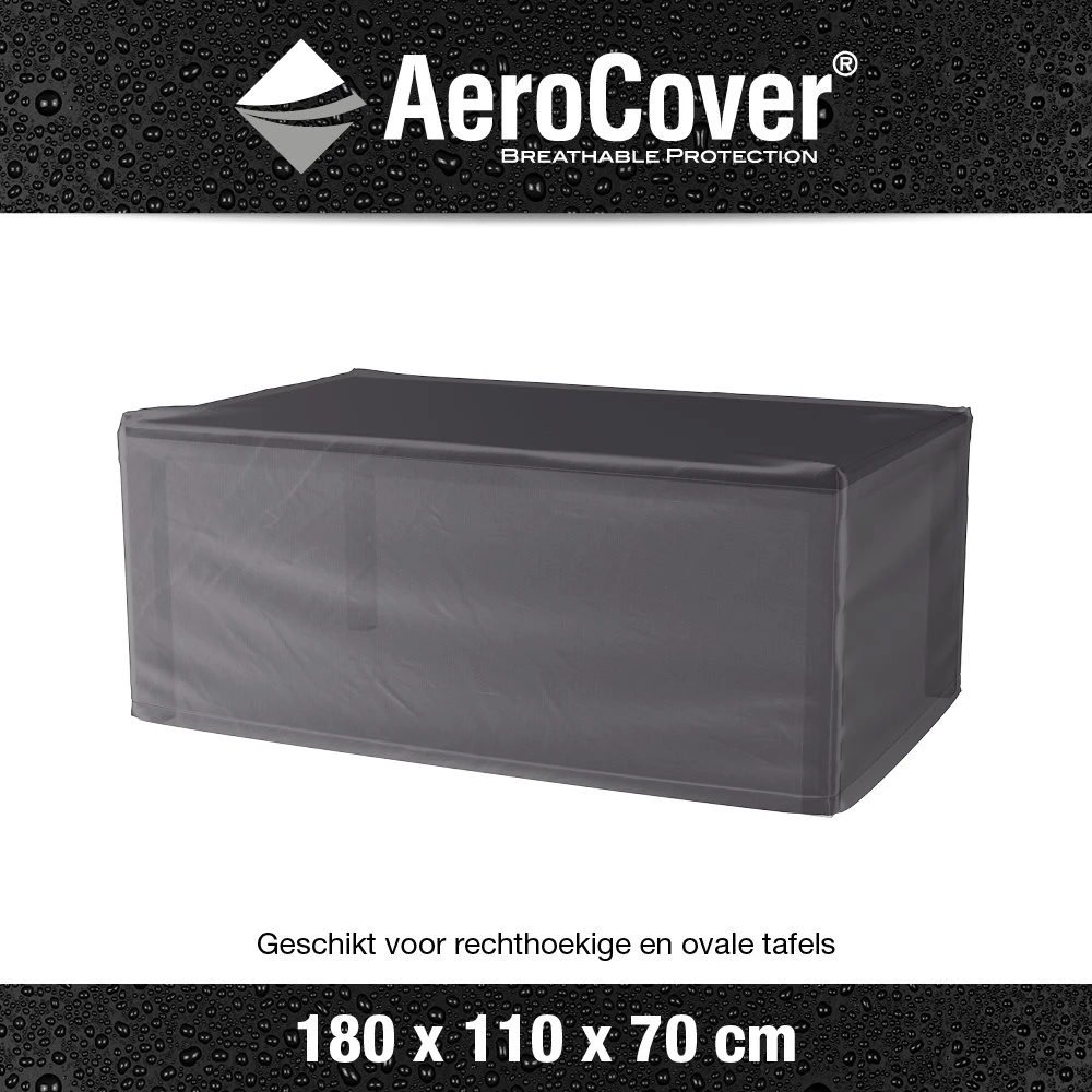 AeroCover Tuintafelhoes 180 X 110 X 70 Cm 5 AeroCover Tuintafelhoes 180 X 110 X 70 Cm - Afbeelding 3