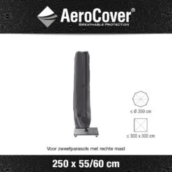 AeroCover Zweefparasolhoes H 250 X 55/60 Cm 8 AeroCover Zweefparasolhoes H 250 X 55/60 Cm -Gardena Winkel aerocover zweefparasolhoes antraciet h250x55 60cm 1000x1000 621e0d6bd1532 l