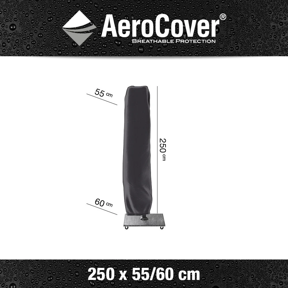 AeroCover Zweefparasolhoes H 250 X 55/60 Cm 6 AeroCover Zweefparasolhoes H 250 X 55/60 Cm - Afbeelding 4