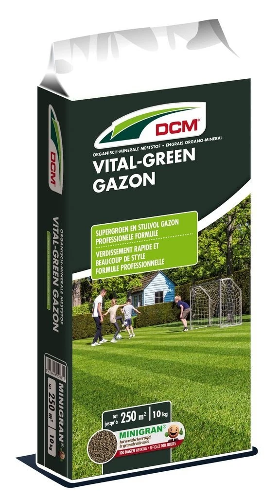 DCM Meststof Vital-Green Gazon (MG) (10 Kg) 3 DCM Meststof Vital-Green Gazon (MG) (10 Kg)