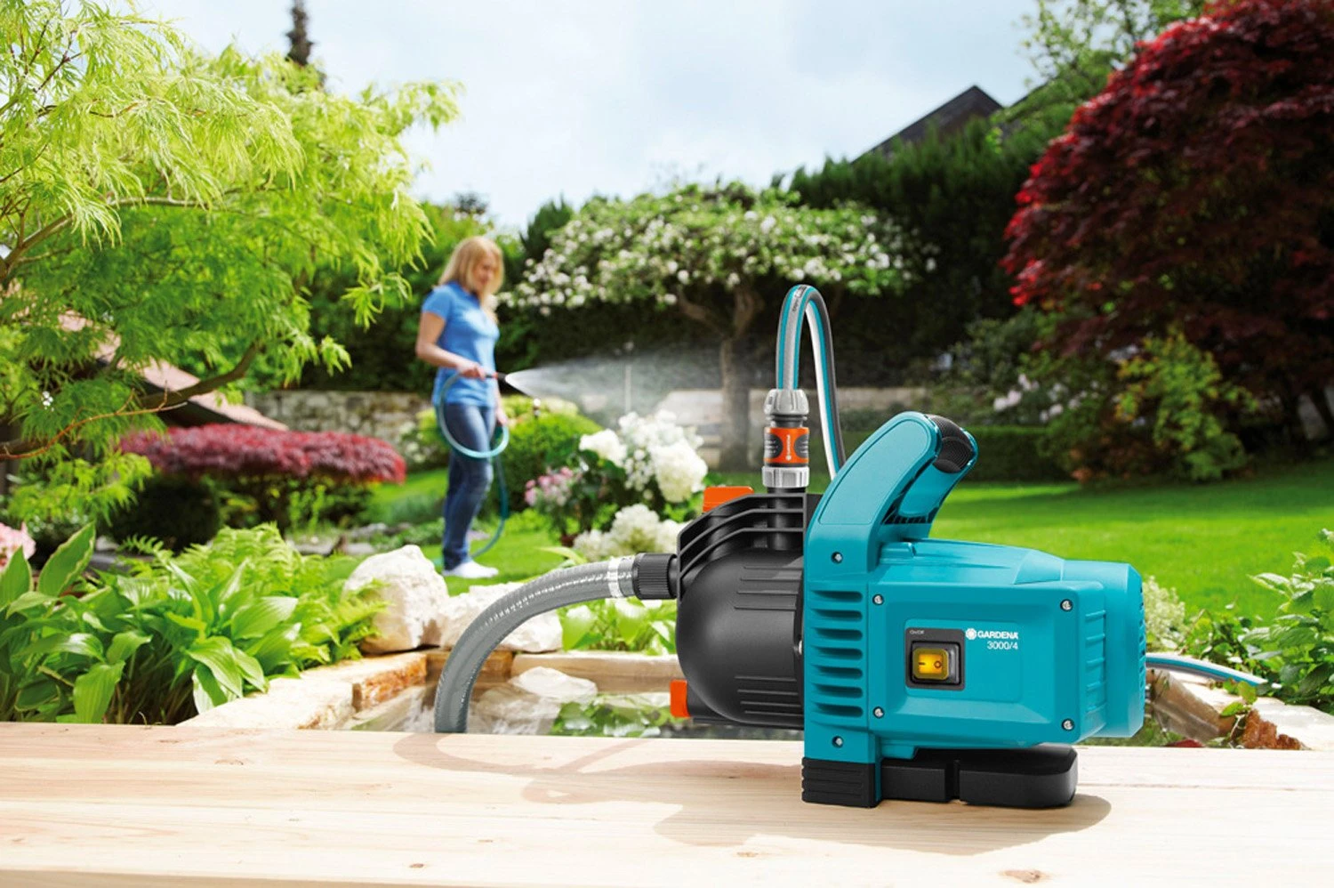 GARDENA Classic Besproeiingspomp 3000/4 Set 5 GARDENA Classic Besproeiingspomp 3000/4 Set - Afbeelding 3