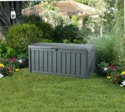 Keter Glenwood Opbergbox 390L Grafiet -Gardena Winkel keter glenwood opbergbox 390l grafiet 800x717 62738fe7ba33f l
