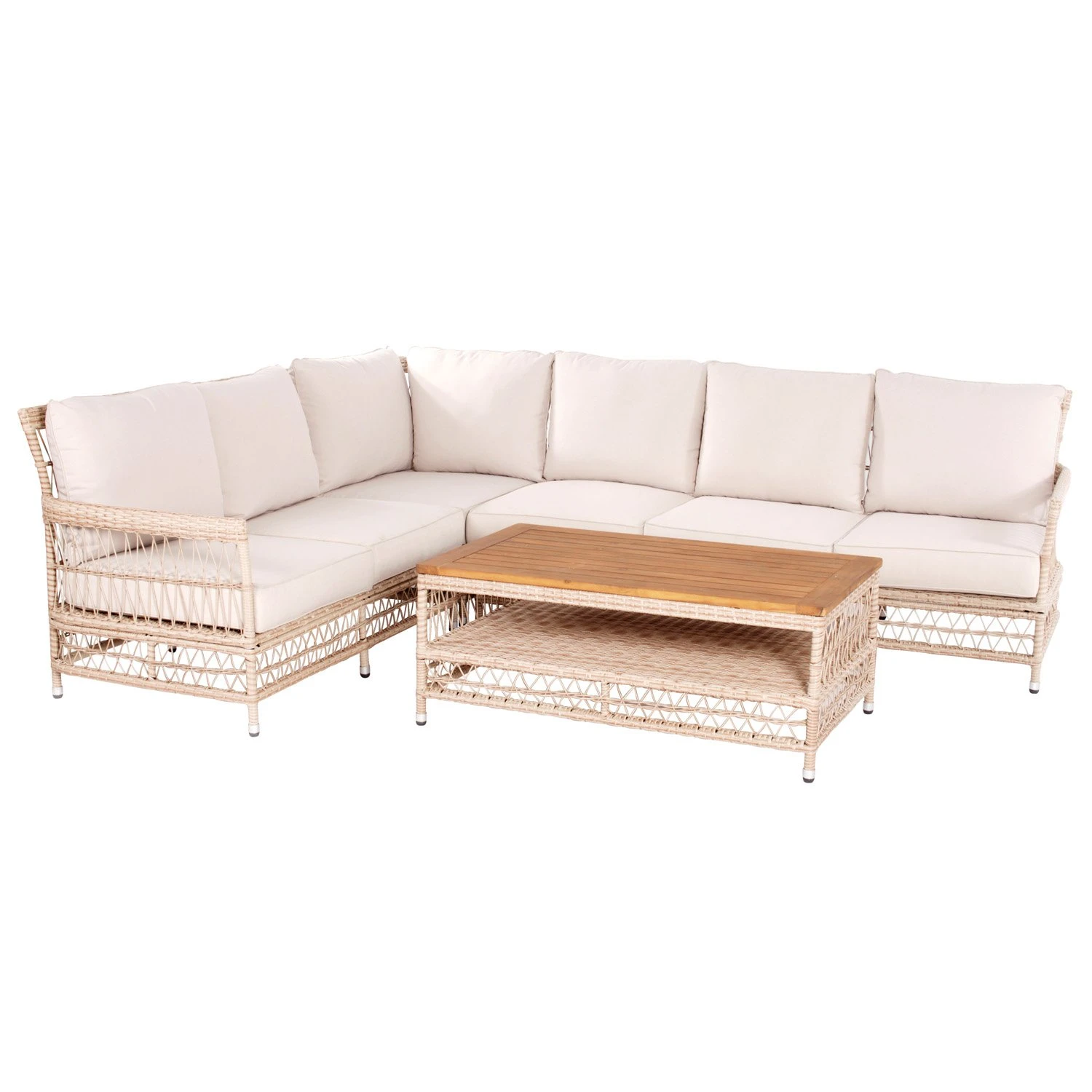 Royal Seasons MAURITIUS Hoek Loungeset 3 Royal Seasons MAURITIUS Hoek Loungeset