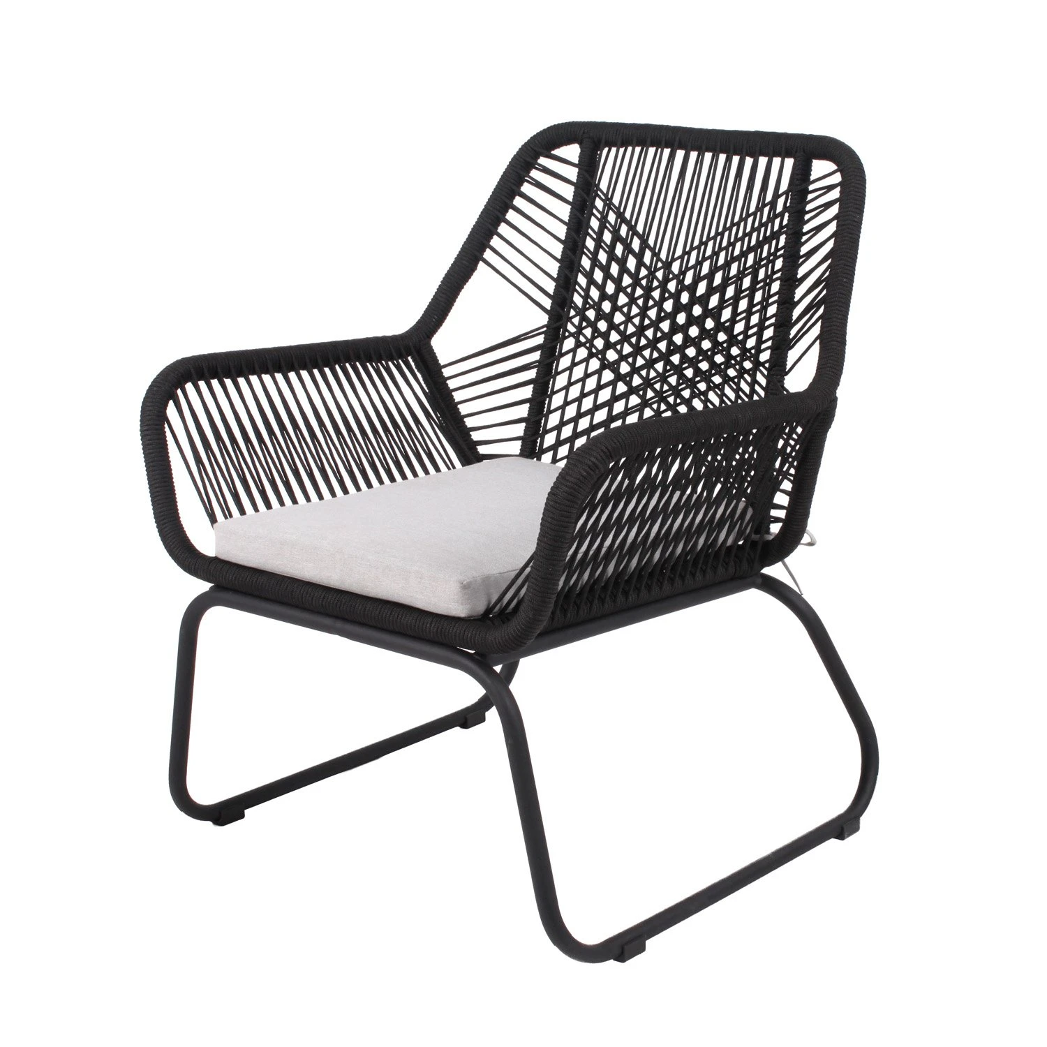 Royal Seasons NAPOLI Loungeset Zwart 6 Royal Seasons NAPOLI Loungeset Zwart - Afbeelding 4