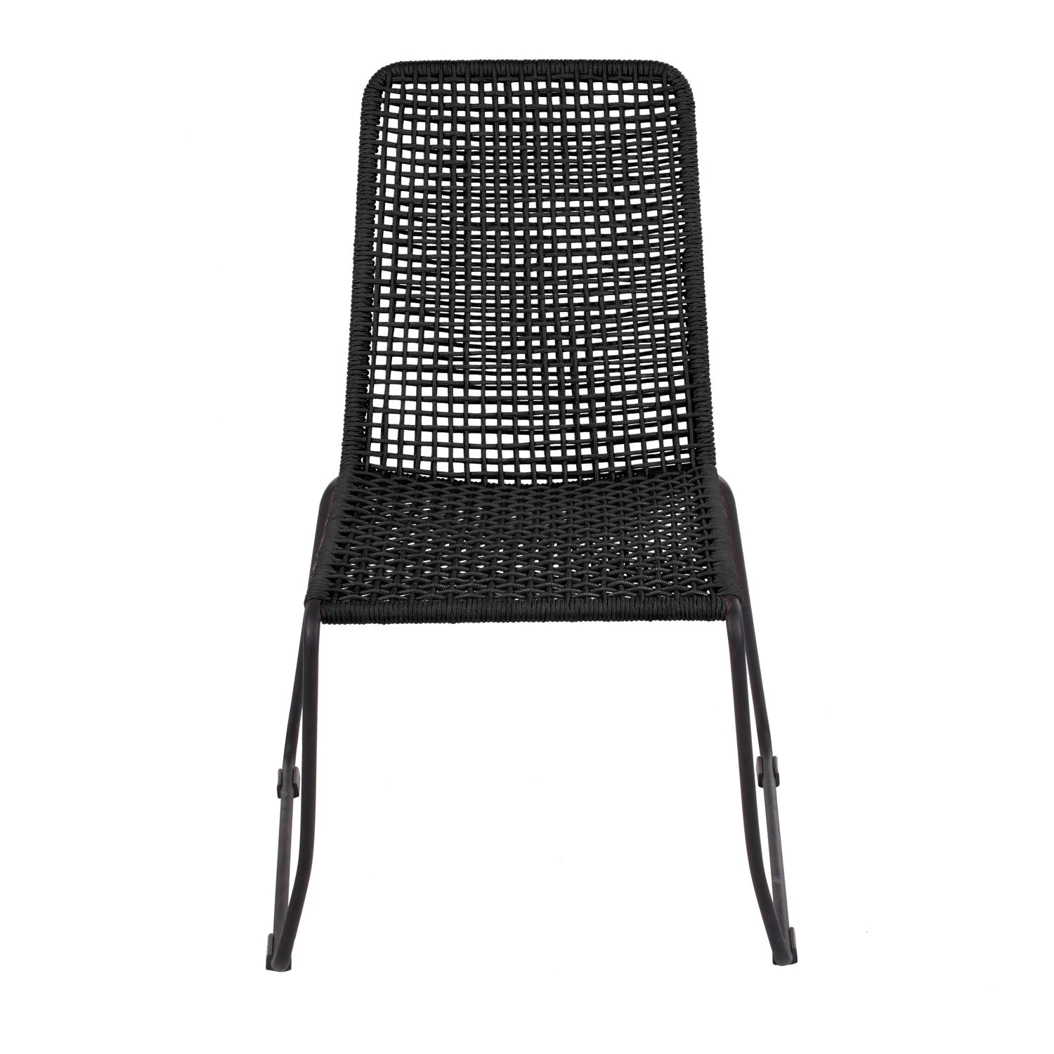 Royal Seasons TROPEA Dining Stoel Cross Zwart 4 Royal Seasons TROPEA Dining Stoel Cross Zwart - Afbeelding 2