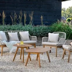 Seville Tuintafel Acacia - 97 X 57 X 40 Cm -Gardena Winkel seville tuintafel acacia 97 x 57 x 40 cm 1181x1181 623469bd38700 l